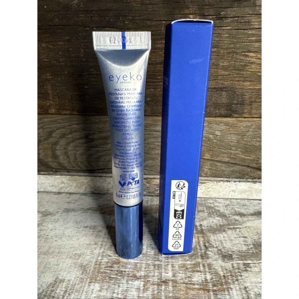 Eyeko Beach Waterproof Mascara | Black Coconut | 8ml Full Size | MSRP $26